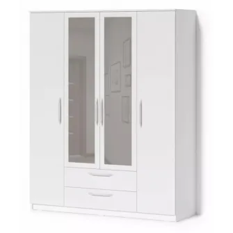 Dulap Fabrik Home Linia №1 Alb/Alb Frasin