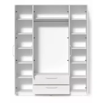 Dulap Fabrik Home Linia №1 Alb/Alb Frasin