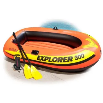 Barca pneumatica Intex 58332NP Explorer 300 Set