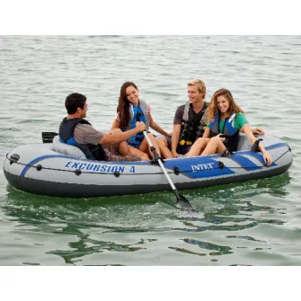Barca pneumatica Intex 68324 Excursion 4 Set