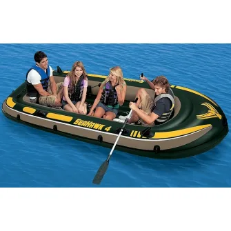 Barca pneumatica Intex 68351 Seahawk 4 Set
