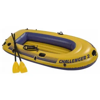 Barca pneumatica Intex 68367 Challenger 2 Set