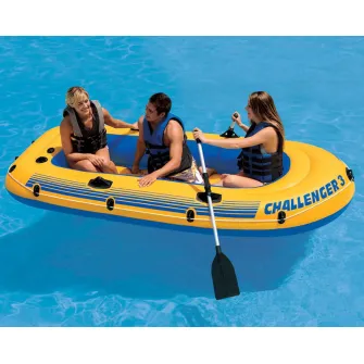 Barca pneumatica Intex 68370 Challenger 3 Set