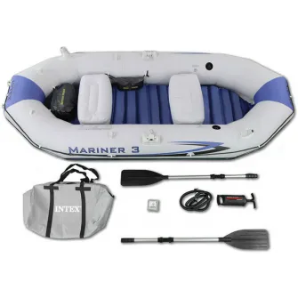 Barca pneumatica Intex 68373 Mariner 3 Set