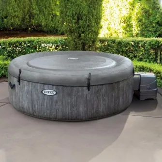 Jacuzzi Intex 28440 PureSpa GreyWood Deluxe 4 locuri