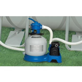 Piscina Intex 26330 Ultra Frame, cadru metalic, 549 x 132 сm, pompa de filtrare + panou de protectie + scara