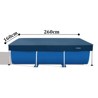 Prelata pentru acoperit piscina Intex 28036, forma dreptunghiulara, 2.6x1.6m