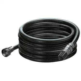 Set furtun de aspirare de 7 m - gata de cuplare, inclusiv furtun spirala rezistent la vacuum, filtru de aspirare si blocaj de scurgere de 1 tol (25,4 mm), pentru pompele cu filet de racordare de 33,3 mm (G1) - (inlocuitor 6997349)