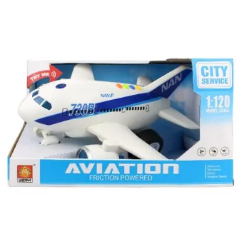 1:120 Avion cu inertie Planebus 730B (lumina/sunet)