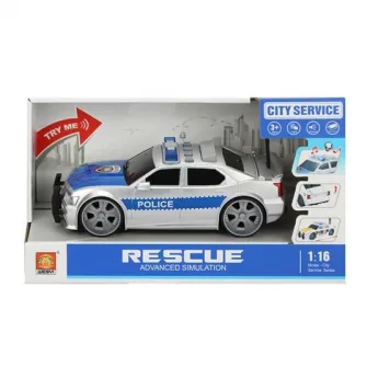 1:16 Masina de Politie cu inertie (lumina / sunet)