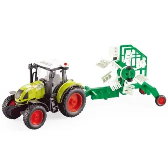 1:16 Tractor cu frictiune Trailered Farm Tractor (lumina / sunet)