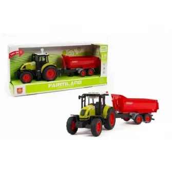 1:16 Tractor cu frictiune Trailered Farm Tractor (lumina / sunet)