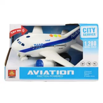 1:200 Avion cu inertie Planebus 710B (lumina/sunet)
