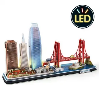 3D PUZZLE San Francisco (Led)