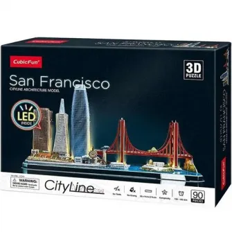 3D PUZZLE San Francisco (Led)