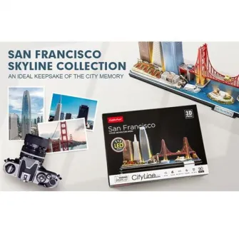 3D PUZZLE San Francisco (Led)