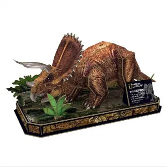 3D PUZZLE Triceratops