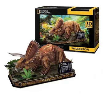 3D PUZZLE Triceratops