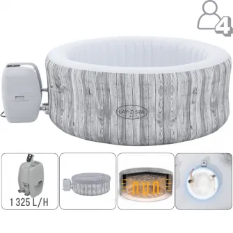 Bestway Jacuzzi SPA Fiji AirJet 180x66cm, 669L, 2-4 persoane