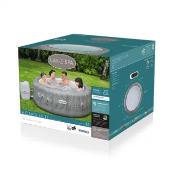 Bestway Jacuzzi SPA Honolulu AirJet 196x71cm, 916L, 4-6 persoane
