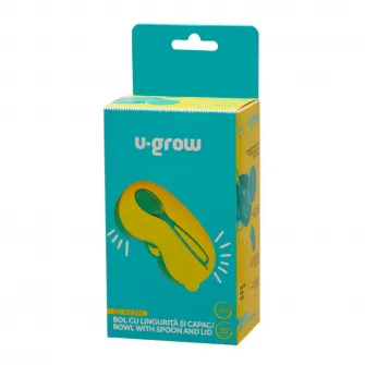 Bol cu lingurita si capac 270 ml