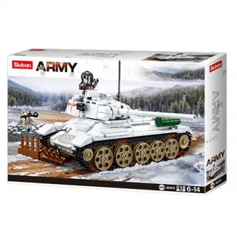 CONSTRUCTOR Army (Battle of Budapest) — T-34/85 Medium Tank White