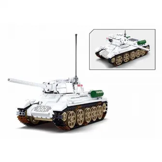 CONSTRUCTOR Army (Battle of Budapest) — T-34/85 Medium Tank White