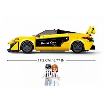 CONSTRUCTOR Model Bricks — Racing Car English
