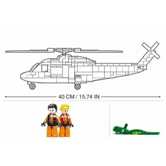 CONSTRUCTOR Model Bricks — Rescue Helicopter