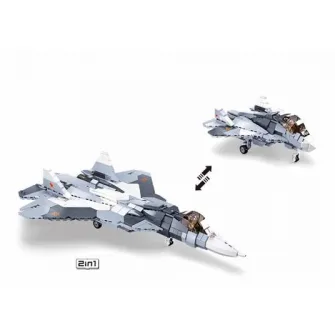 CONSTRUCTOR Model Bricks — Su-57 Fighter 2in1