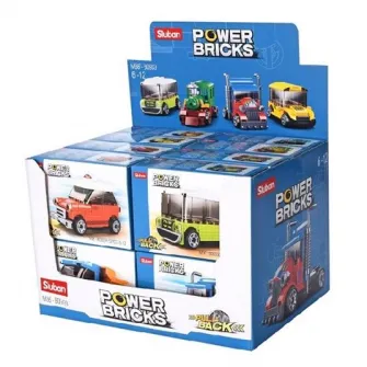 CONSTRUCTOR Power Bricks — Pull Back Car