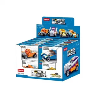 CONSTRUCTOR Power Bricks — Pull Back Car
