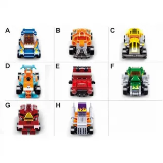 CONSTRUCTOR Power Bricks — Pull Back Car