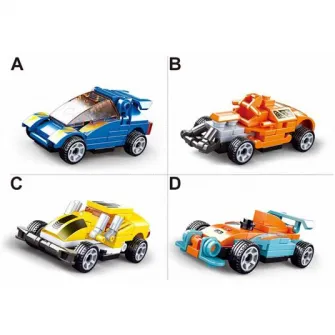 CONSTRUCTOR Power Bricks — Pull Back Car