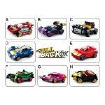 CONSTRUCTOR PowerBricks — Pull Back Car (8 видов)