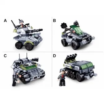 CONSTRUCTOR SPACE WAR — 4 into 1
