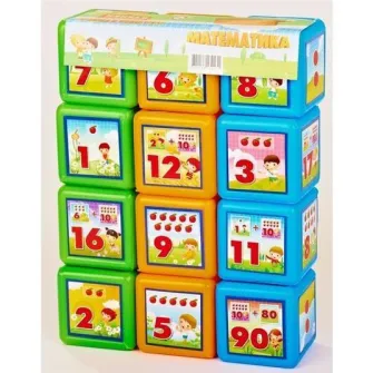 Cuburi Matematica 12 buc