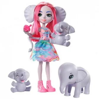Enchantimals Set Familia Elefantelului Esmeralda