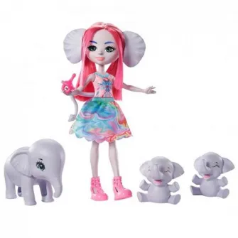 Enchantimals Set Familia Elefantelului Esmeralda