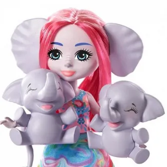 Enchantimals Set Familia Elefantelului Esmeralda