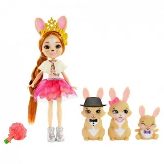 Enchantimals Set Familia iepurasului Bristal