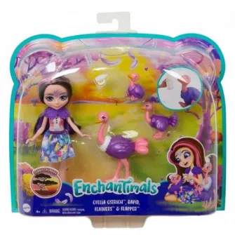 Enchantimals Set Familia Strutului Ofelii