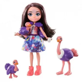 Enchantimals Set Familia Strutului Ofelii