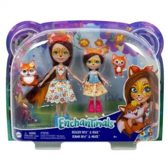 Enchantimals Set Papusa Felicity si mica ei surioara