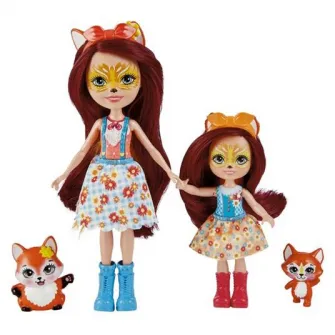 Enchantimals Set Papusa Felicity si mica ei surioara