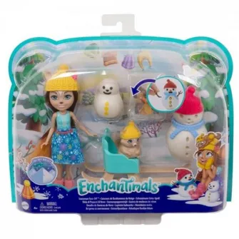 Enchantimals Set Veverite si Oameni de zapada