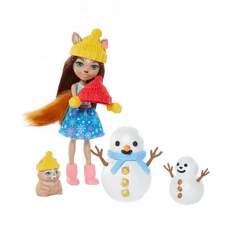 Enchantimals Set Veverite si Oameni de zapada