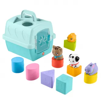 Fisher-Price Игрушка для сортировки форм, ''Переноска для животных''