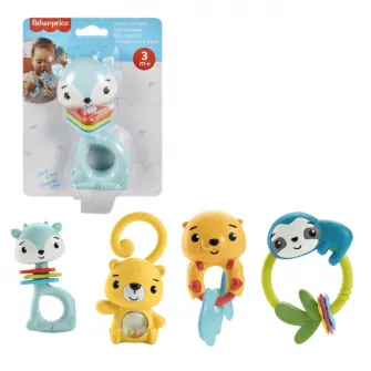 Fisher Price  Zornaitoare cu dentier si ajutor in dezvoltarea motorica (as.)
