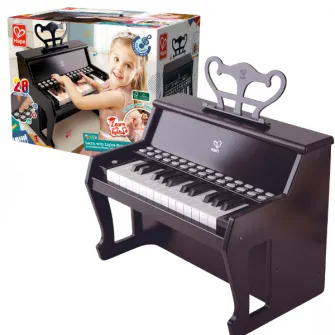 Instrument muzical ''Pian negru cu indicatoare pe taste''